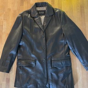 Wilson’s medium leather jacket, no signs of wear!